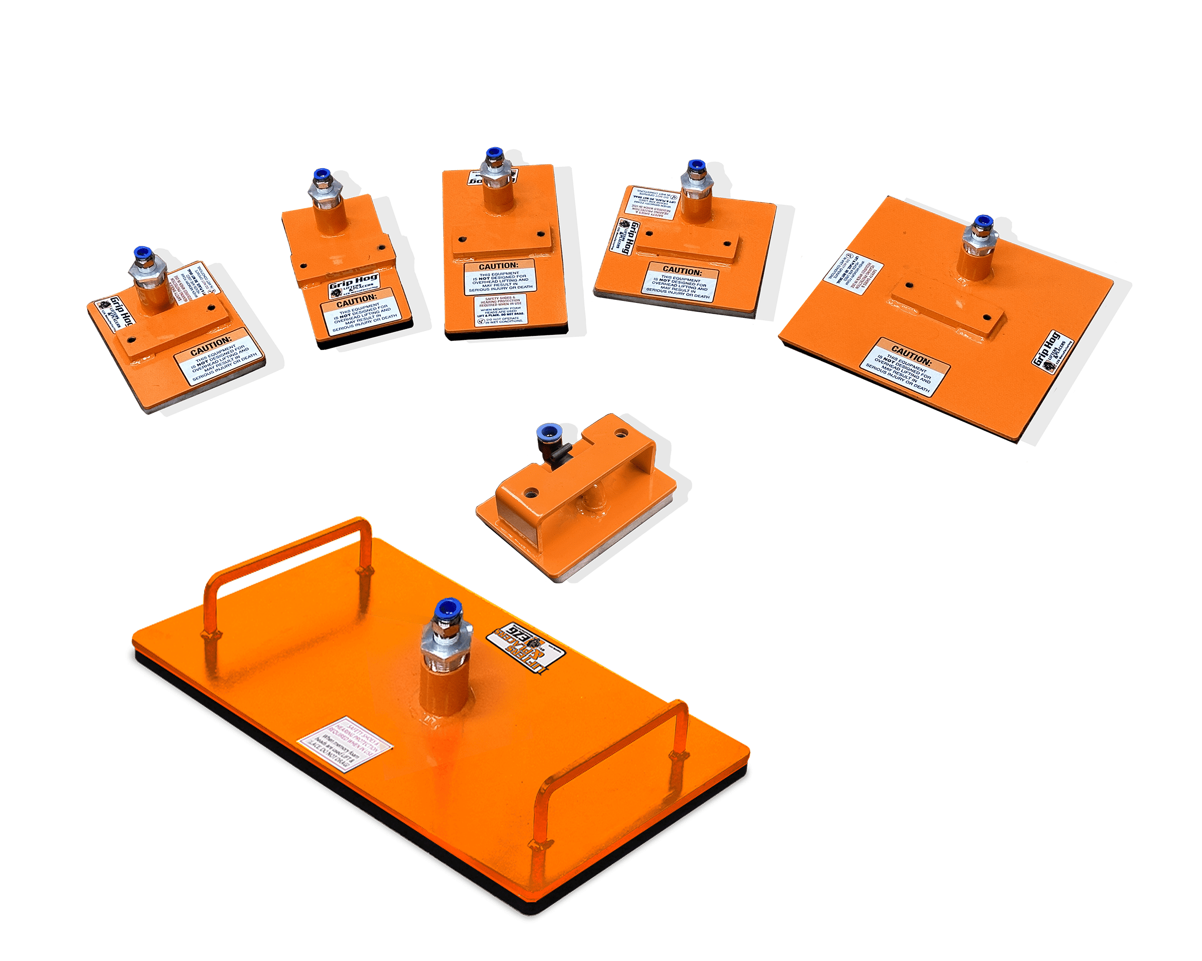 Grip Hog™ Memory Foam Lifting Heads