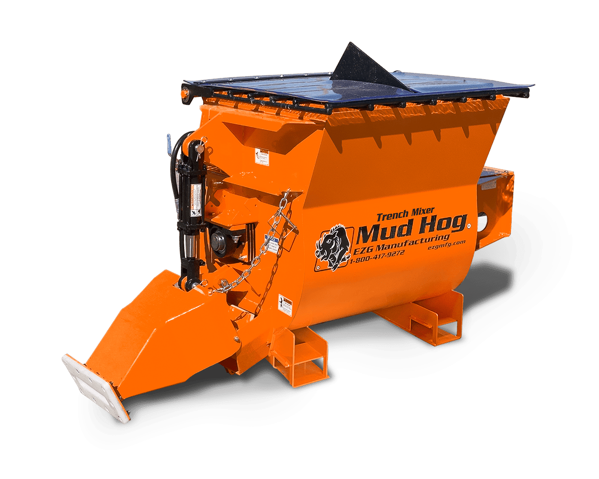 Mobile Mud Hog Trench Mixer