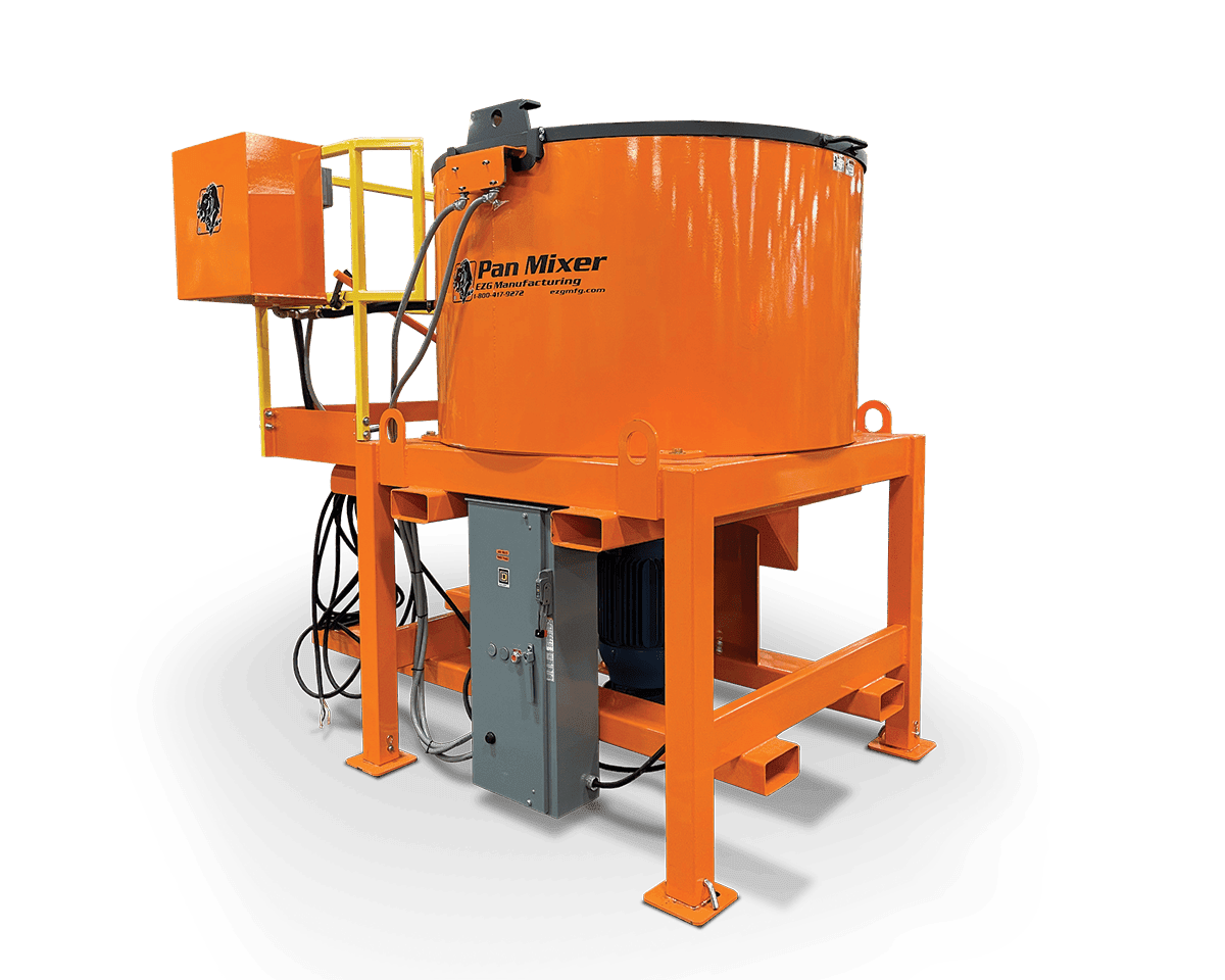 Refractory Pan Mixer