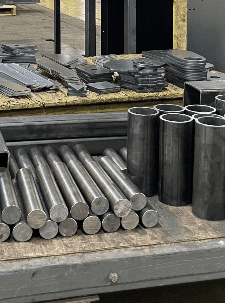 billet and forged metal parts