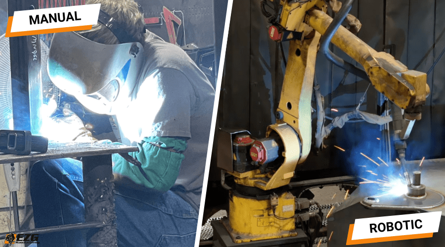 manual vs robotic welding infographic 