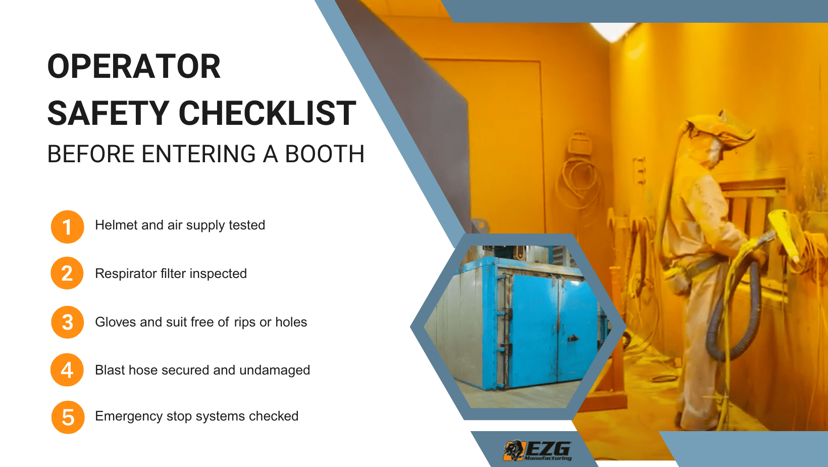 blast booth safety checklist