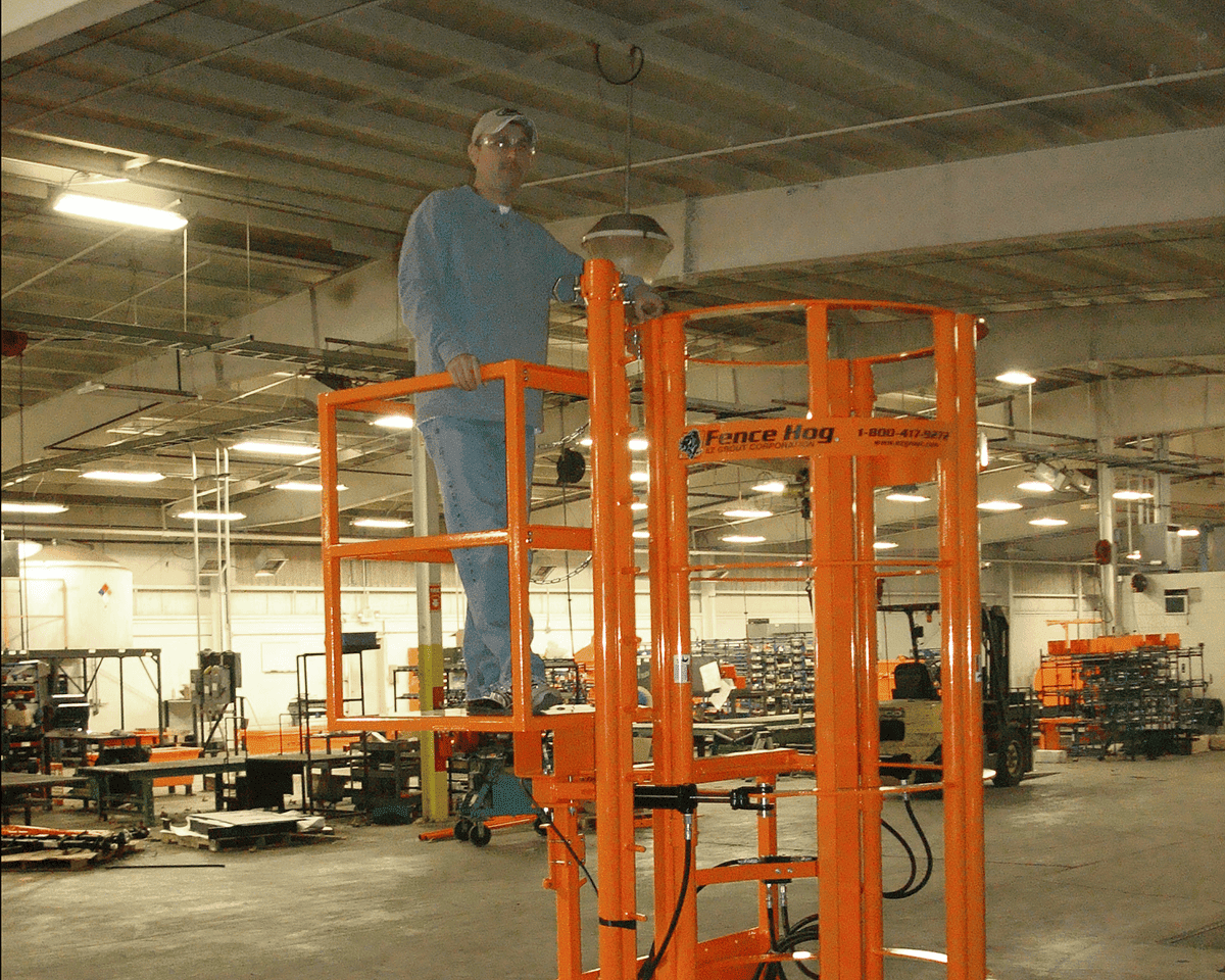 Fence Hog Work Platform