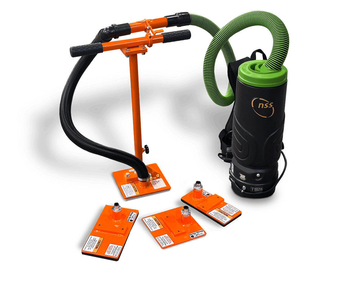 Grip Hog™ Backpack Vacuum Lifter