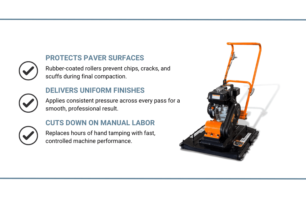 benefits of EZG roller paver compactor