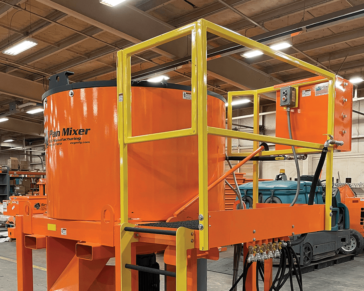 Refractory Pan Mixer
