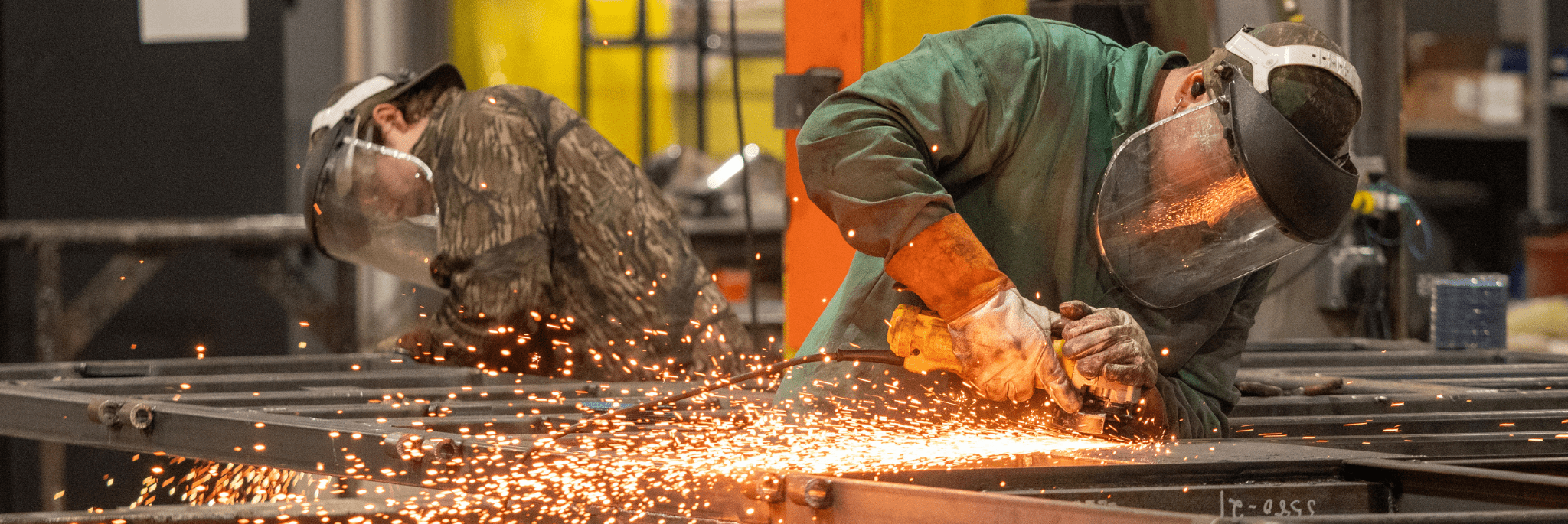 welding with sparks