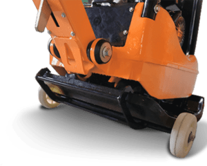 Reversible Plate Compactor Transport Wheels