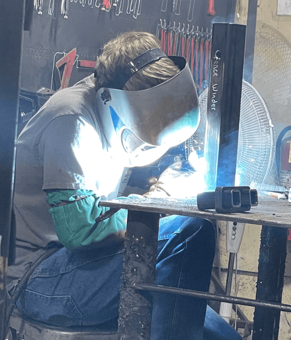 manual welding technique